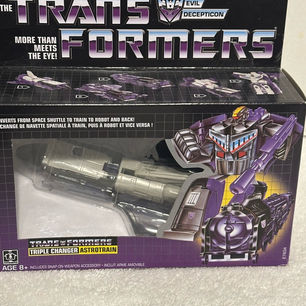 Transformers Triple Changer Astrotrain Toy